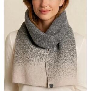 NWT Barefoot Dreams CozyChic Lite Confetti Scarf Smokey Green Gray OS Luxe Gift